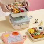 Elephant Eye – Spill Free Steel Lunch Box4